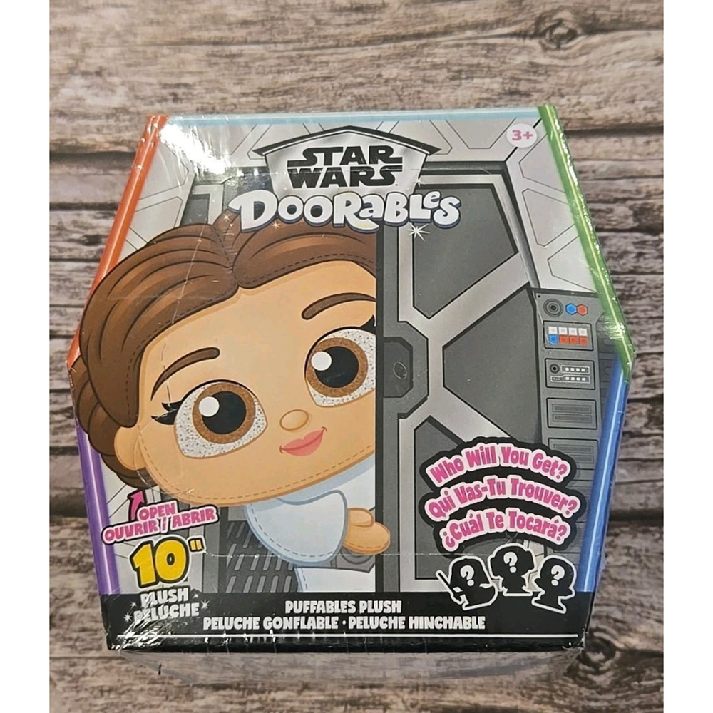 Disney Star Wars Doorables 10” Puffables Plush - New-Sealed (Aa)